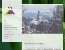 Tablet Screenshot of buergerverein-ghs.de